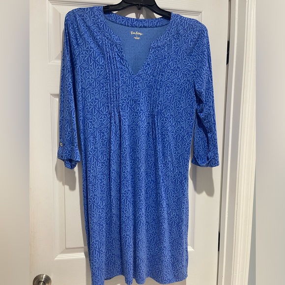 LILY PULITZER TUNIC DRESS SIZE LARGE - Picture 1 of 4